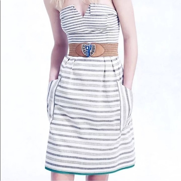 Anthropologie Maeve Dress - Changing Stripes Size 6 - Picture 2 of 16